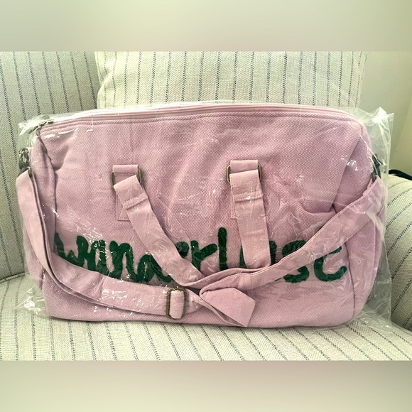 Amazing Wanderlust duffle bag in Light pink - Picture 6 of 7